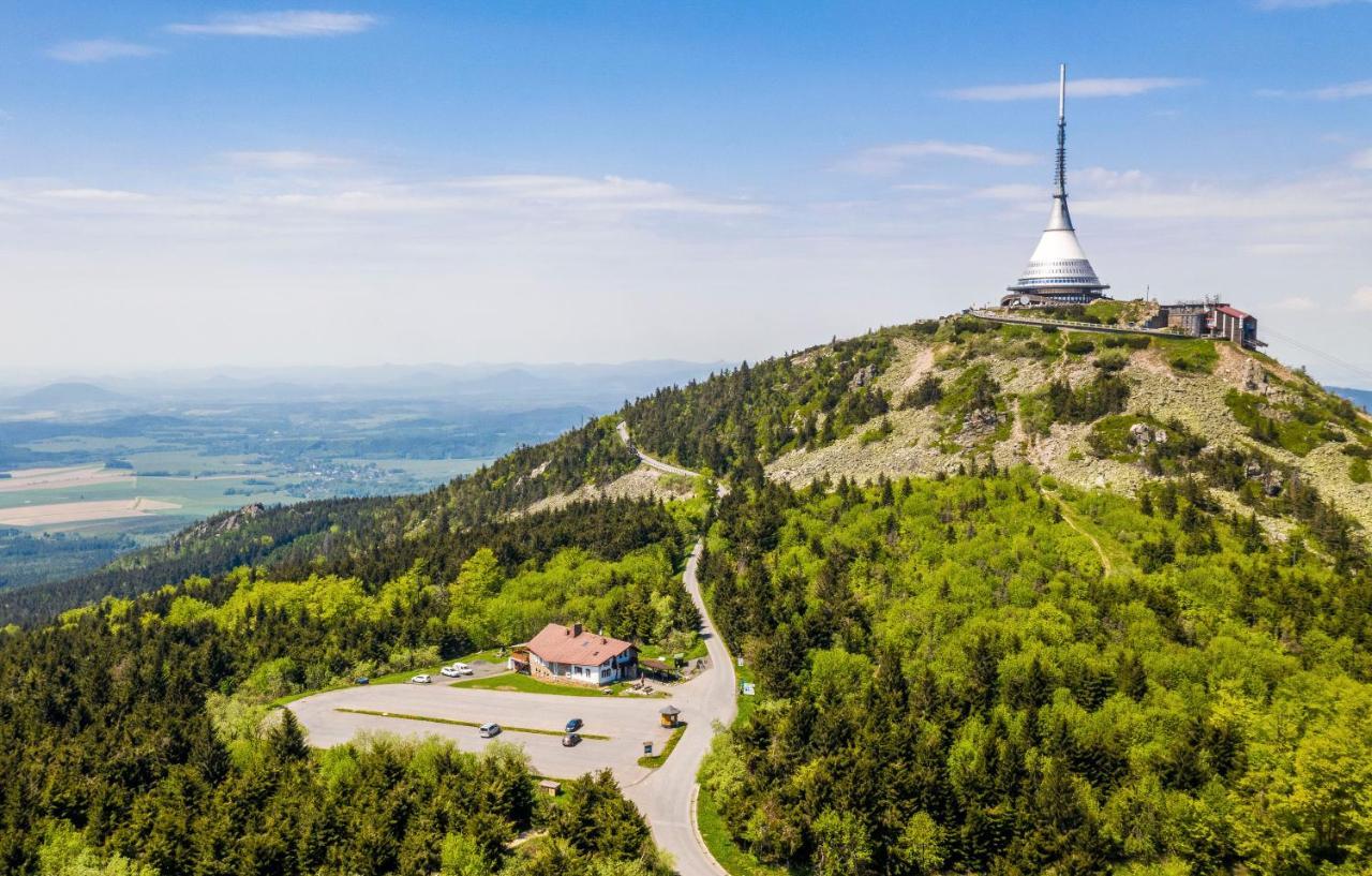 Horska Chata Jestedka Svetla pod Jestedem Exteriör bild